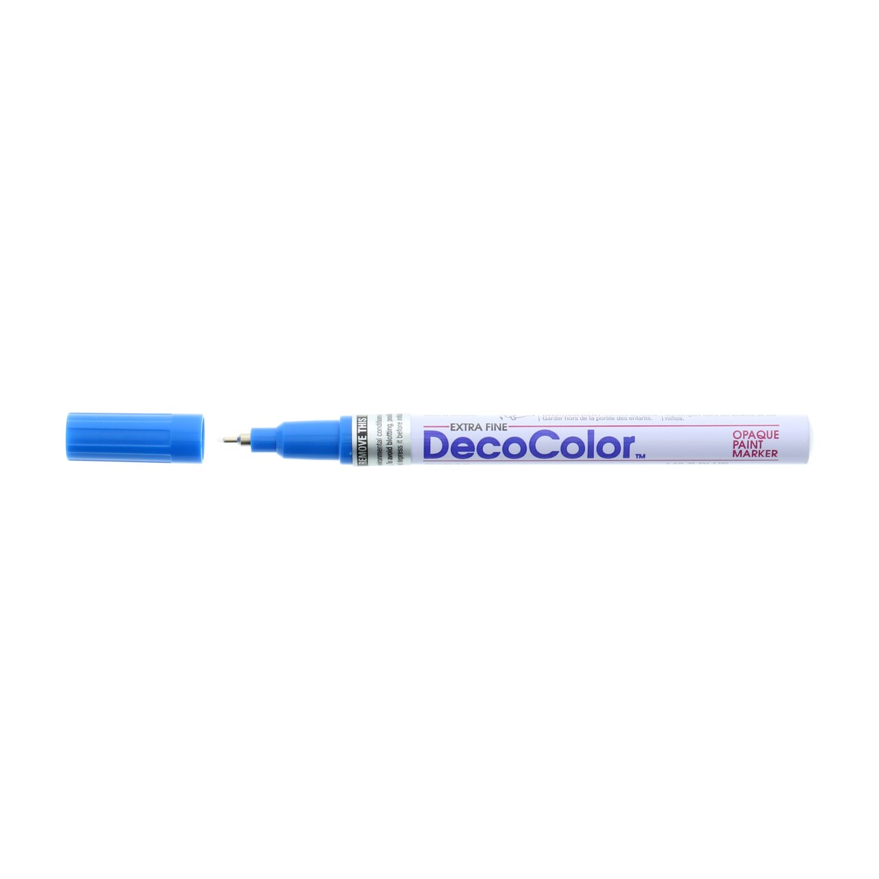 Uchida Decocolor Paint Marker, Extra-Fine, Blue